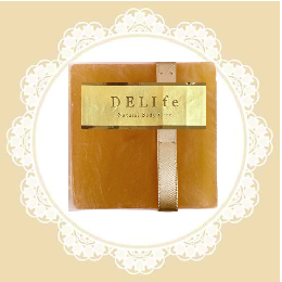 DELIfe　デッドシー・アロマソープ　【ホットレモン(ハニー)】