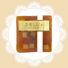 DELIfe　デッドシー・アロマソープ　【アップルコンポート(ハニー)】