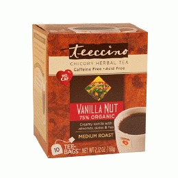 【Teeccino Vanilla Nut】ティーチーノ・バニラナッツ(10包)ティー【販売終了】